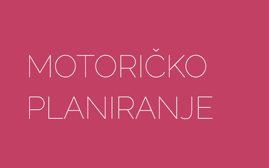 Motoričko planiranje